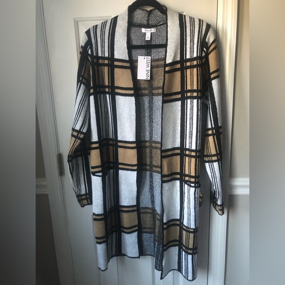 Nine West | Sweaters | Nwt Nine West Womens Long Multi Color Cardigan